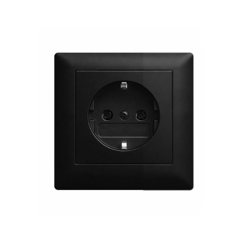 Busch-Jaeger - Stopcontact - Inbouw wandcontactdoos - Mat-Zwart