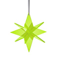 Zonnevangers Cazador Del Sol 3D ster - 3 delig - 130mm - Groen