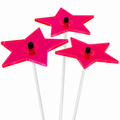 Zonnevangers Cazador Del Sol 3D Boeket ster - 80mm- Rood Set3