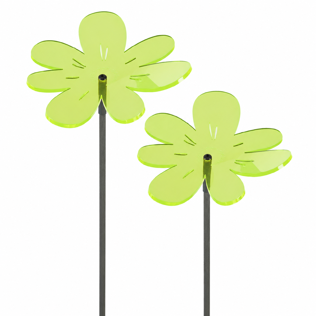 Zonnevangers Nea Medio Wavy - Ø150 mm x 120 cm - Set3 - Groen