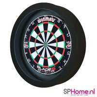 S4D Dartbord Verlichting STD One Color Zwart